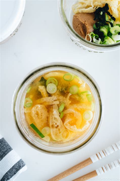 Keep the lid uncovered and stir once in a while. . Just one cookbook miso soup